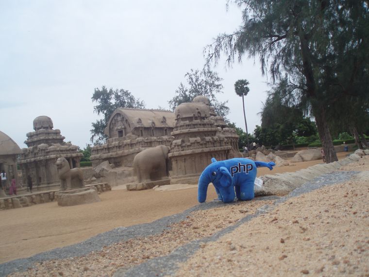 Five Rathas in Mamallapuram